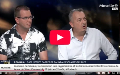 Vidéo : Patrick Hamant et Mathieu Foret, invités sur le plateau de Moselle TV